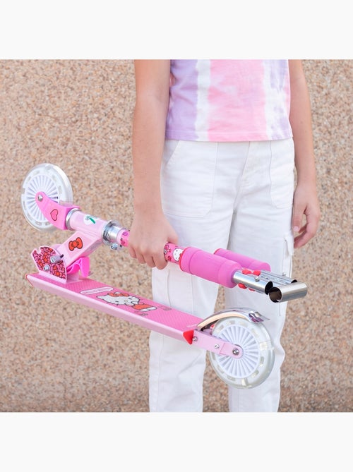 Hello kitty patinete dobrável com 2 rodas e luzes - Kiabi