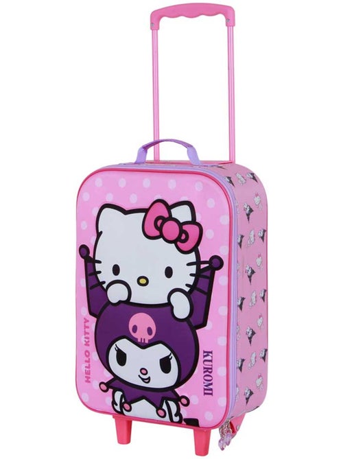 Hello Kitty Playful Mala Trolley Soft 3D, Rosa - Kiabi