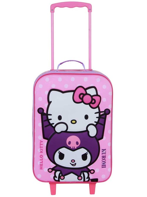 Hello Kitty Playful Mala Trolley Soft 3D, Rosa - Kiabi