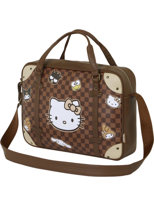 Hello Kitty Squares Mala para Portátil Laptop, Marrom - Kiabi Hello Kitty Squares Mala para Portátil Laptop, Marrom - Kiabi