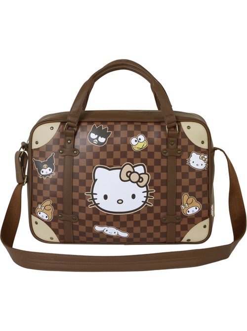 Hello Kitty Squares Mala para Portátil Laptop, Marrom - Kiabi Hello Kitty Squares Mala para Portátil Laptop, Marrom - Kiabi