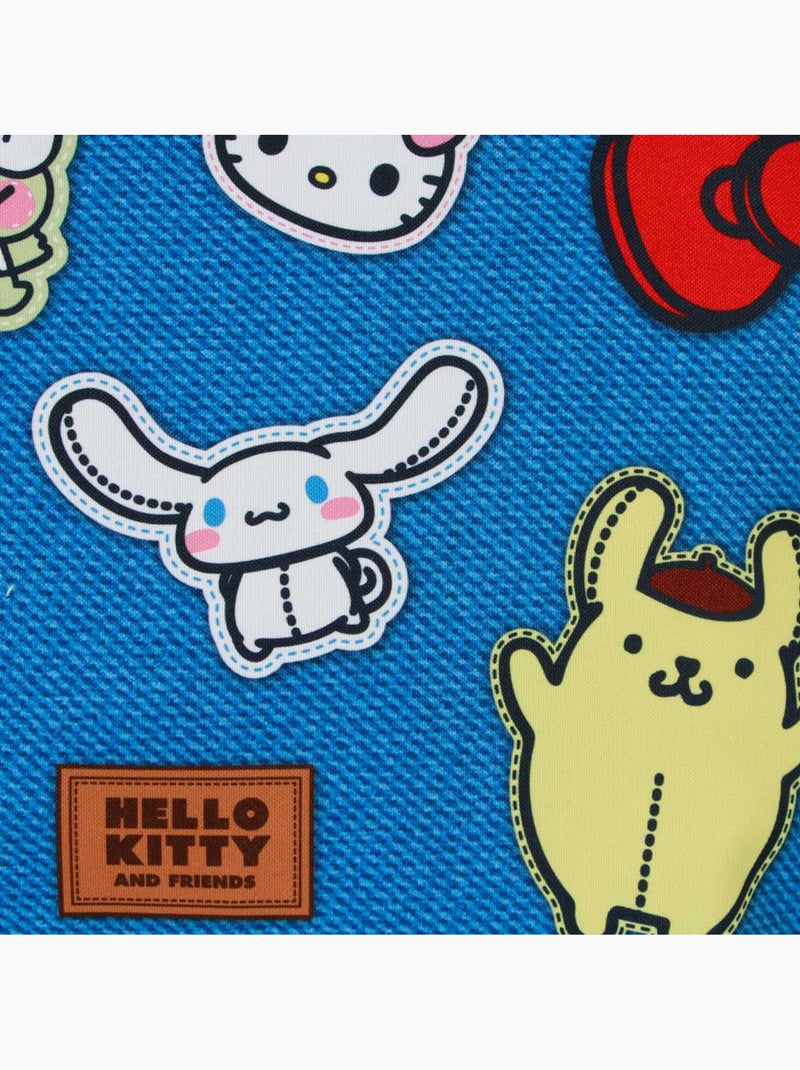 Hello kitty stickers bolsa de praia soleil, azul Azul - Kiabi