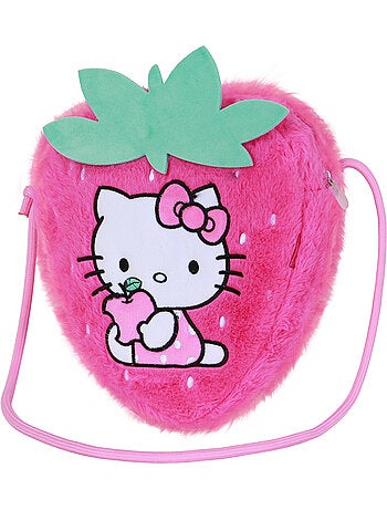 Hello Kitty Strawberry Mala a Tiracolo Soft, Rosa