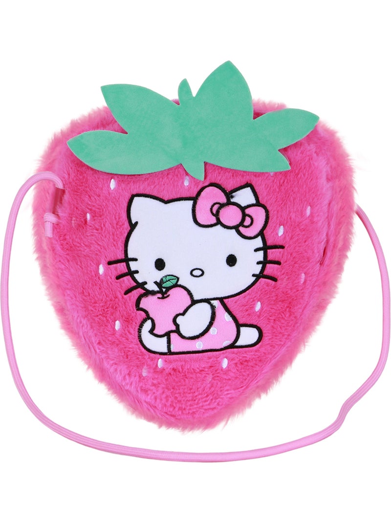 Hello Kitty Strawberry Mala a Tiracolo Soft, Rosa Rosa - Kiabi