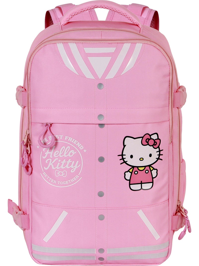 Hello Kitty Varsity Mochila Mercury 2.0 Viagem Cabine Avião 40x20x25cm, Rosa Rosa - Kiabi