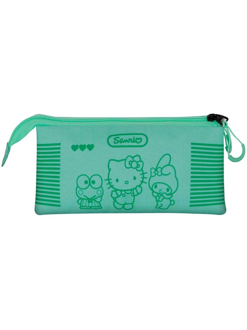 Hello Kitty Videogame Estojo Triplo, Turquesa Azul-turquesa - Kiabi