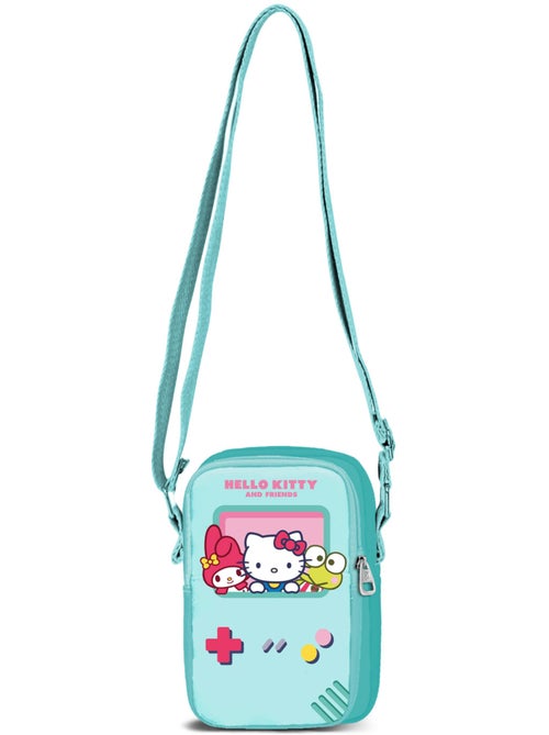 Hello Kitty Videogame Mala Tiracolo para Telemóvel Lite, Turquesa - Kiabi