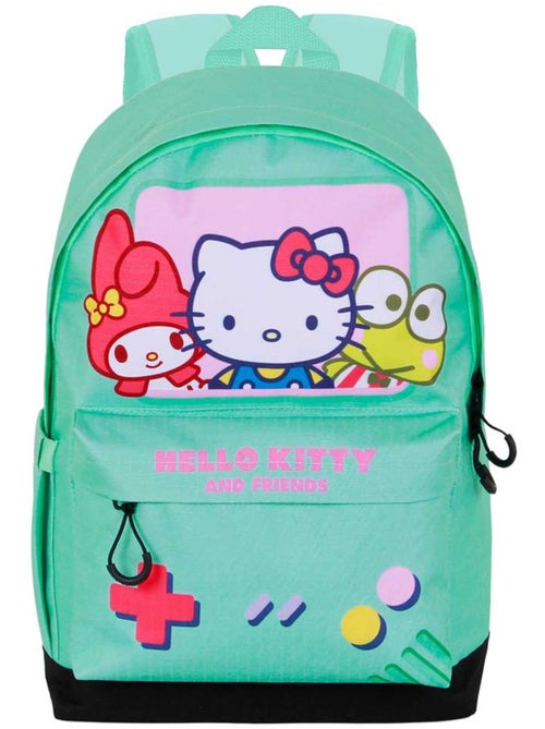 Hello Kitty Videogame Mochila HS FAN 3.0, Turquesa - Kiabi Hello Kitty Videogame Mochila HS FAN 3.0, Turquesa - Kiabi