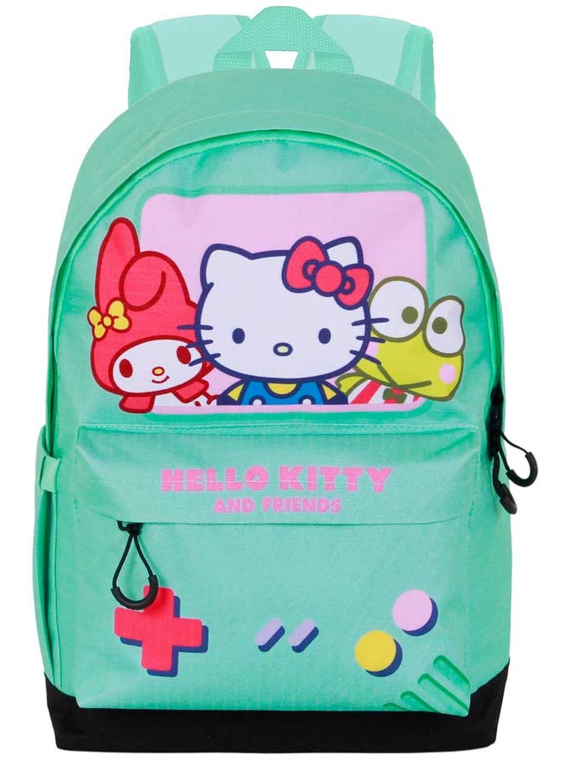 Hello Kitty Videogame Mochila HS FAN 3.0, Turquesa Azul-turquesa - Kiabi
