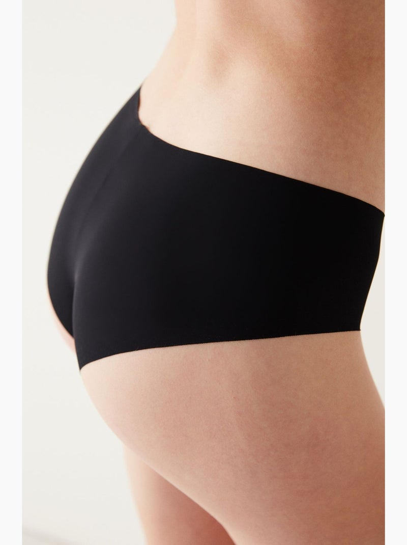 Hipster suave antideslizante mulher penti Preto - Kiabi