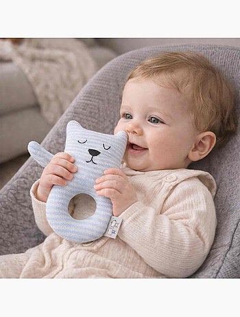 Hochet de bebé em algodão biológico | sevira kids
