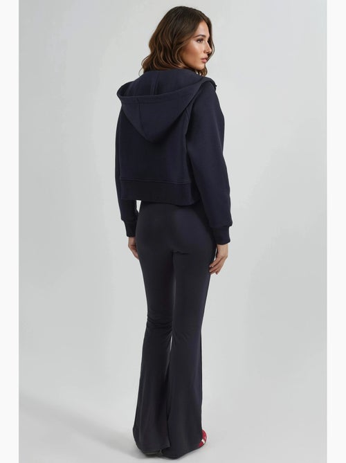 Hoodie com fecho de correr de corte relaxed hiccup - Kiabi Hoodie com fecho de correr de corte relaxed hiccup - Kiabi