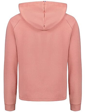 Hoodie Le Coq Sportif Rosa para Mulher