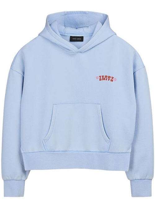 Hoodie teddy smith azul pastel para rapaz - Kiabi