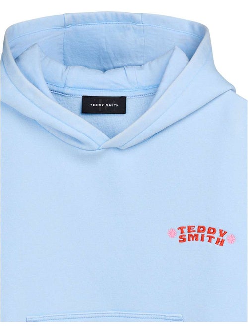 Hoodie teddy smith azul pastel para rapaz - Kiabi