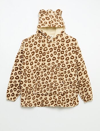 Hoodies de malha felpuda