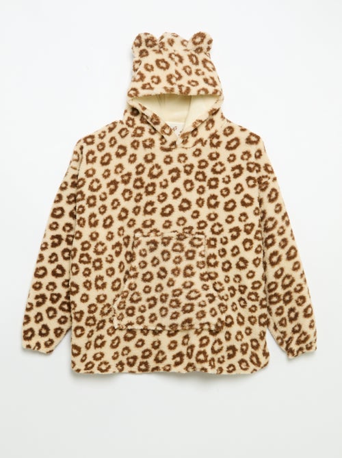 Hoodies de malha felpuda - Kiabi
