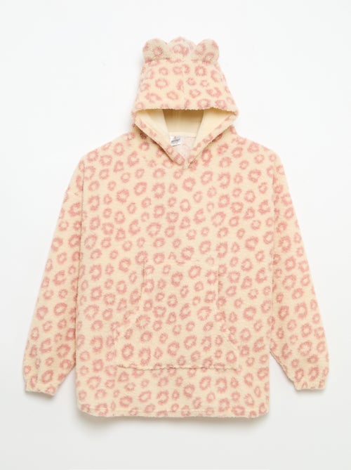 Hoodies de malha felpuda - Kiabi