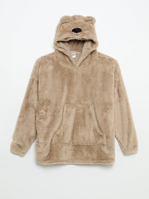 Hoodies de malha pelúcia - Kiabi