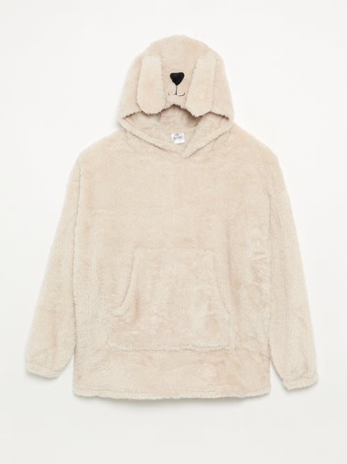 Hoodies de malha pelúcia - Kiabi
