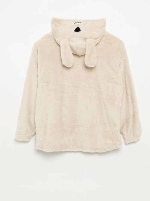 Hoodies de malha pelúcia - Kiabi