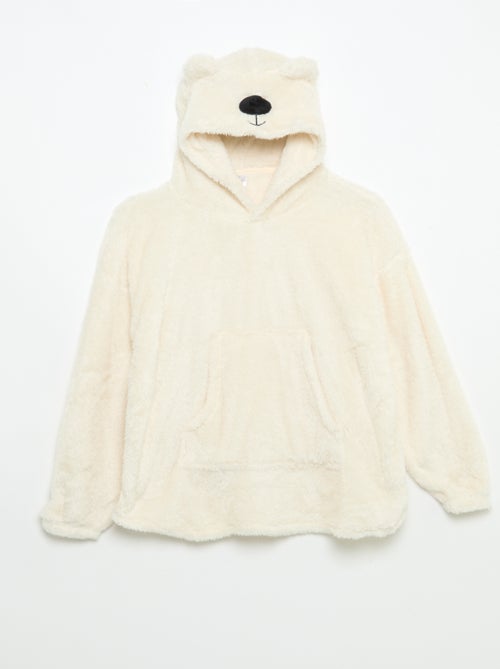 Hoodies de malha pelúcia - Kiabi