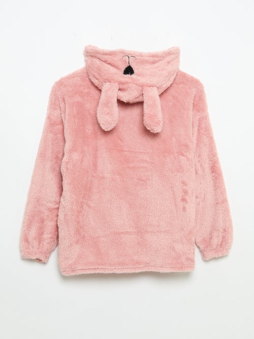 Hoodies de malha pelúcia - Kiabi