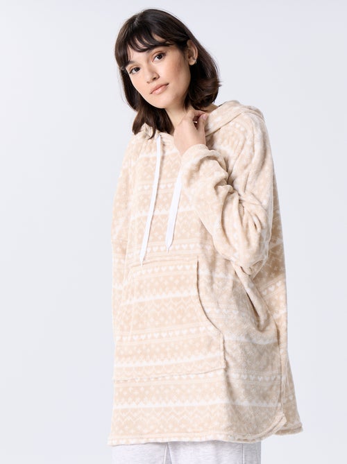 Hoodies em malha peluche - Kiabi