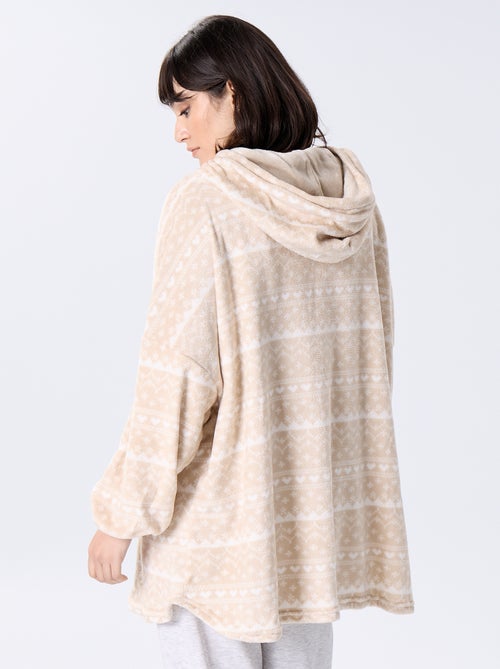 Hoodies em malha peluche - Kiabi
