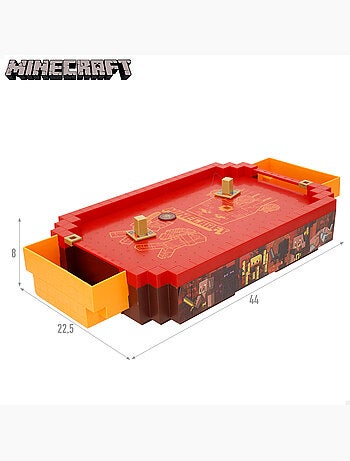 Hóquei de mesa minecraft air nether 44x22,5x8 cm