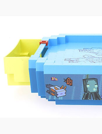 Hóquei de mesa minecraft air subaquático 44x22,5x8 cm