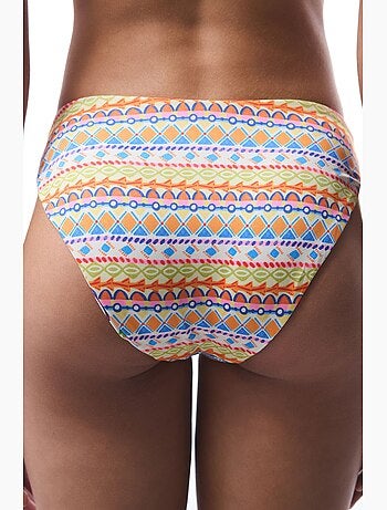 Ila cueca de biquíni reversível de cintura subida penti