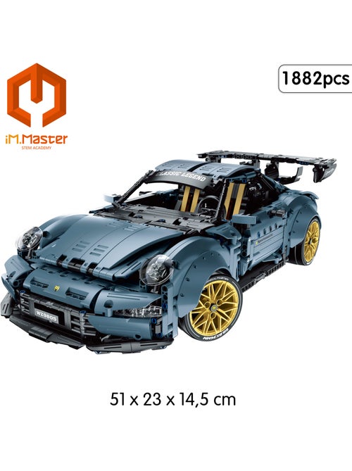 Im.master conjunto de construção 1/10 carro desportivo - 1882 peças. - Kiabi
