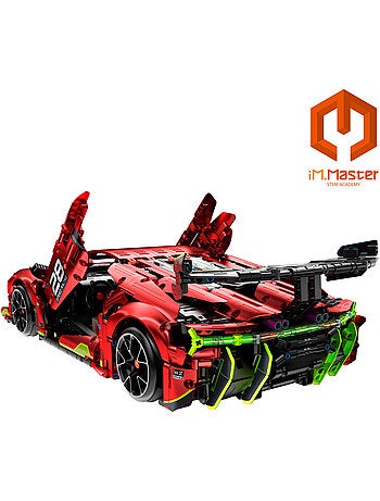 Im.master conjunto de construção 1/10 supercarro de controlo remoto - 1835 peças