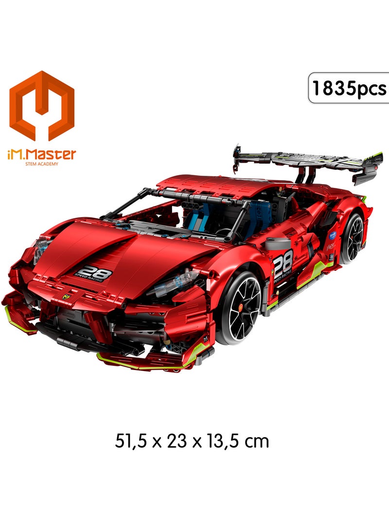 Im.master conjunto de construção 1/10 supercarro de controlo remoto - 1835 peças N/D - Kiabi