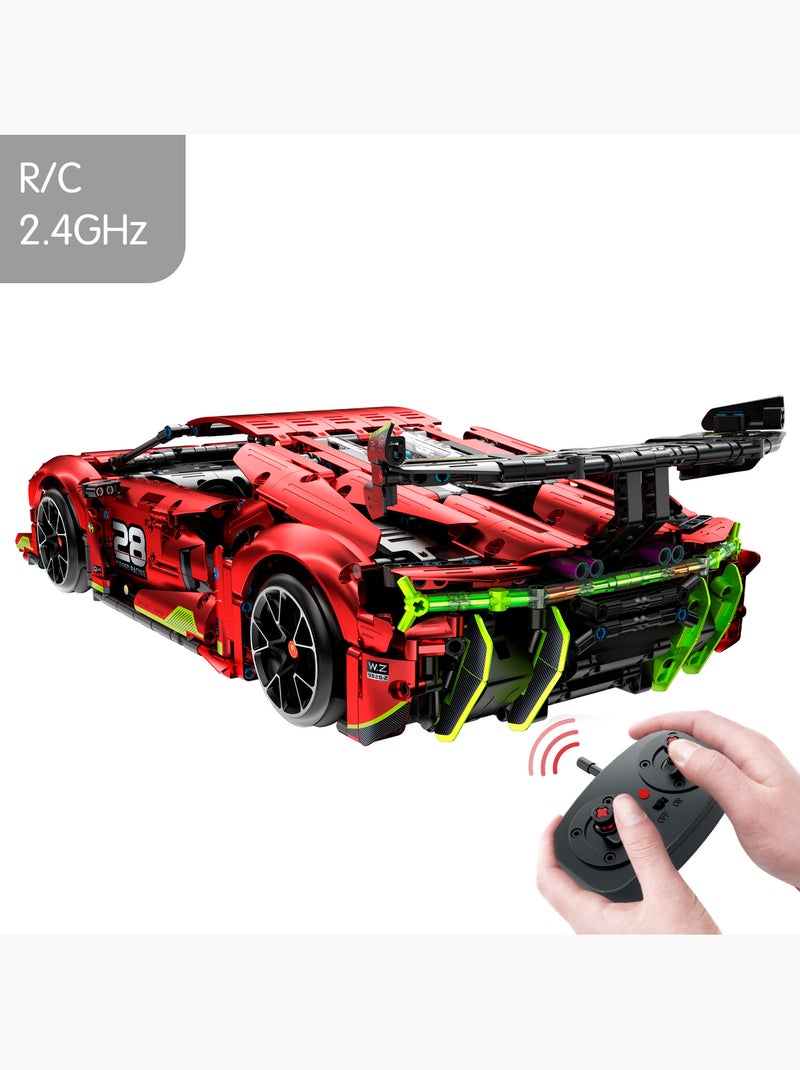 Im.master conjunto de construção 1/10 supercarro de controlo remoto - 1835 peças N/D - Kiabi
