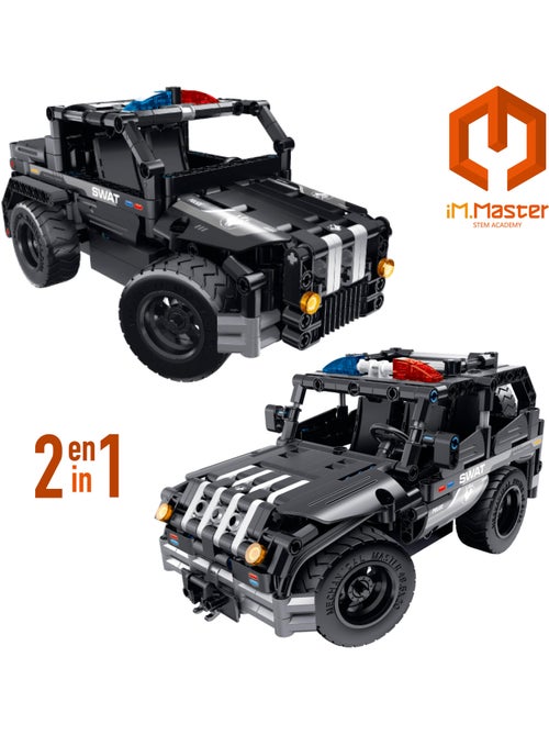 Im.master conjunto de construção carro de controlo remoto swat 2 em 1 - 355 pcs. - Kiabi