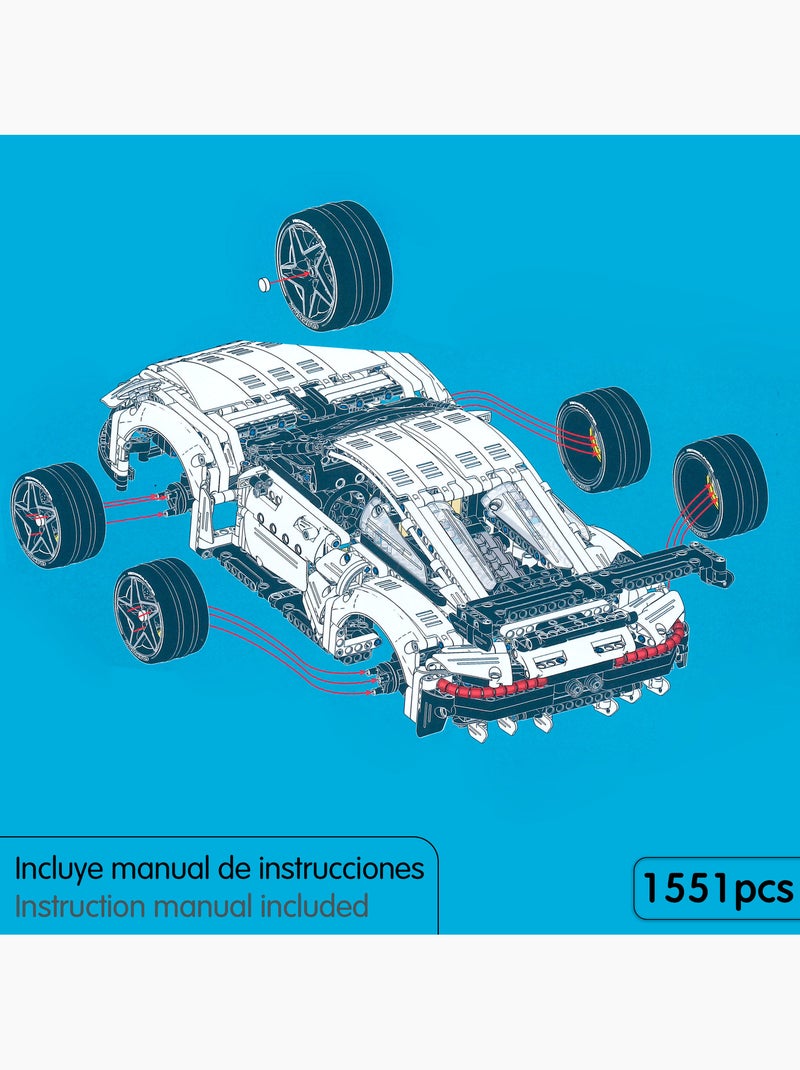 Im.master conjunto de construção carro transformável 1/10 - 1551 pcs. N/D - Kiabi