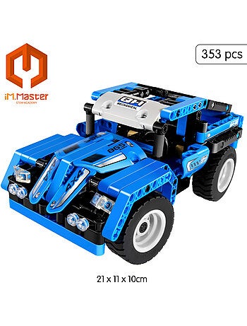 Im.master conjunto de construção de carros telecomandados 2 em 1 pickup - 353 peças