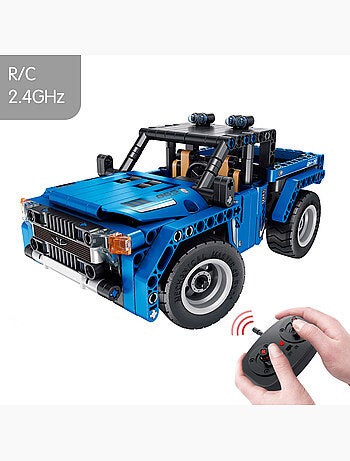 Im.master conjunto de construção de carros telecomandados 2 em 1 pickup - 353 peças