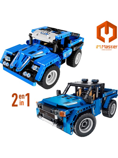 Im.master conjunto de construção de carros telecomandados 2 em 1 pickup - 353 peças - Kiabi