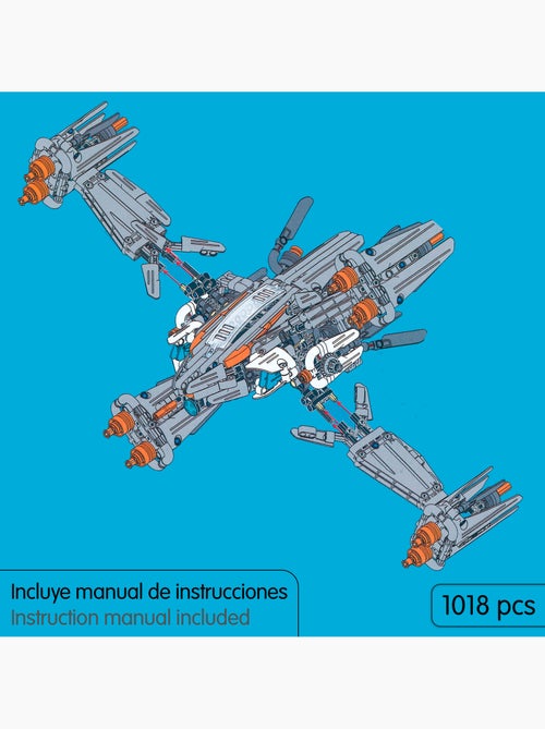 Im.master conjunto de construção de naves espaciais - 1018 peças. - Kiabi