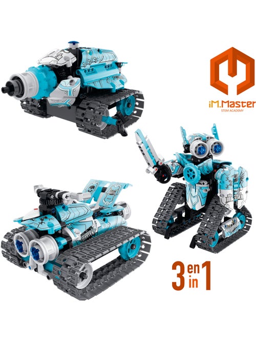 Im.master conjunto de construção de robô 3 em 1 com controlo remoto - 398 peças - Kiabi
