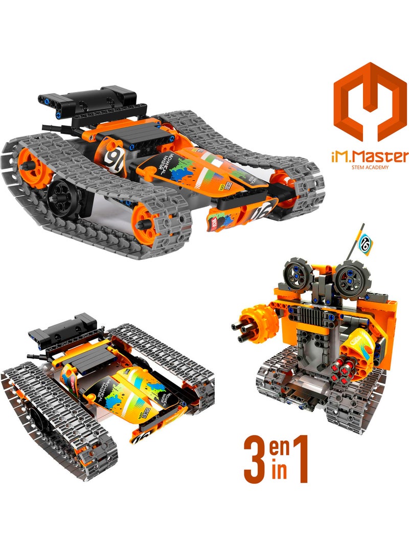 Im.master conjunto de construção de robô acrobático com controlo remoto 3 em 1 - 392 peças N/D - Kiabi