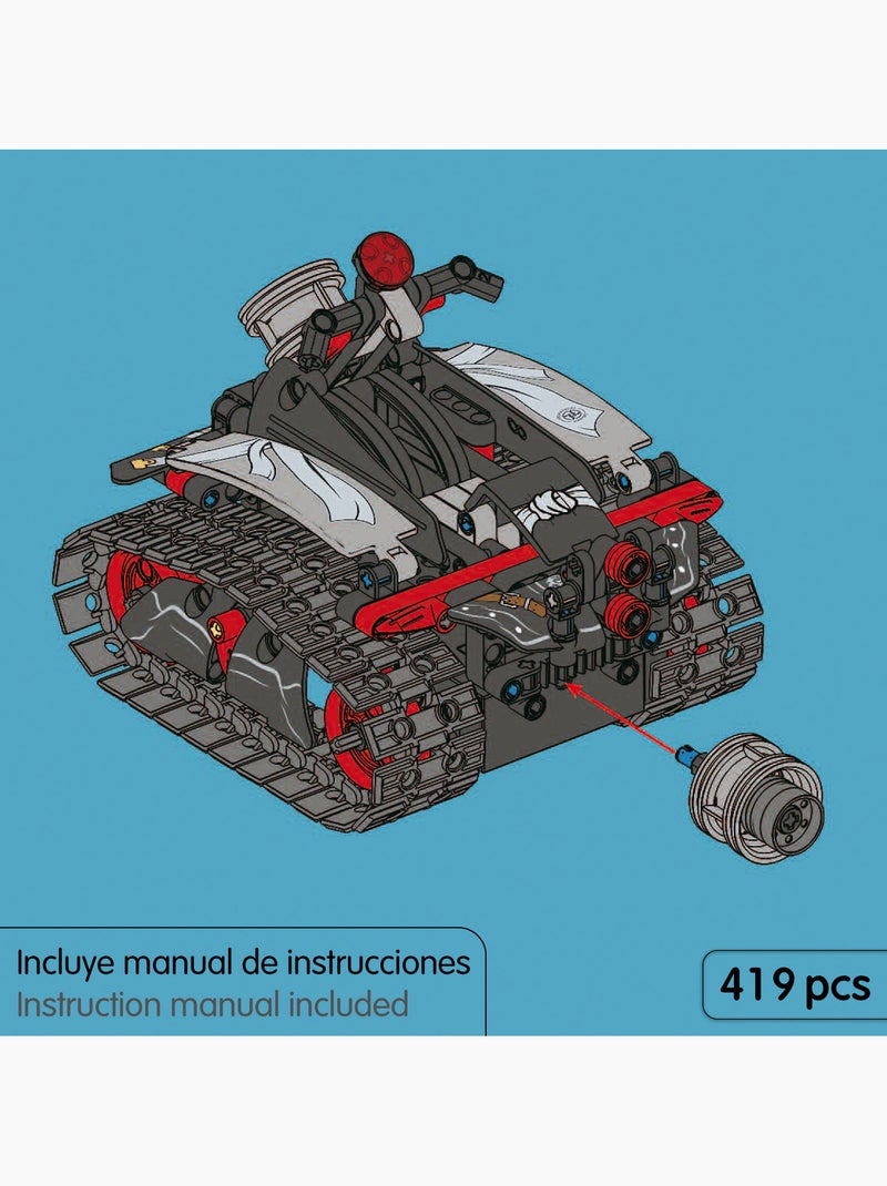 Im.master conjunto de construção de robô com controlo remoto 3 em 1 - 419 peças N/D - Kiabi