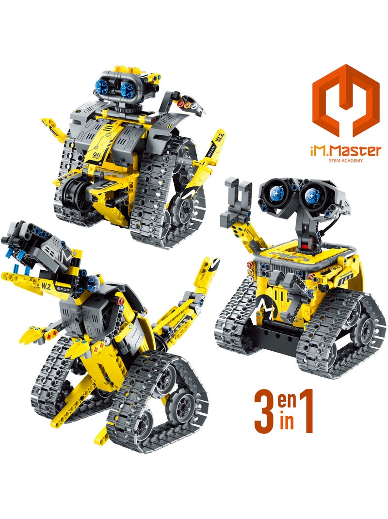 Im.master conjunto de construção de robô telecomandado 3 em 1 - 434 peças N/D - Kiabi