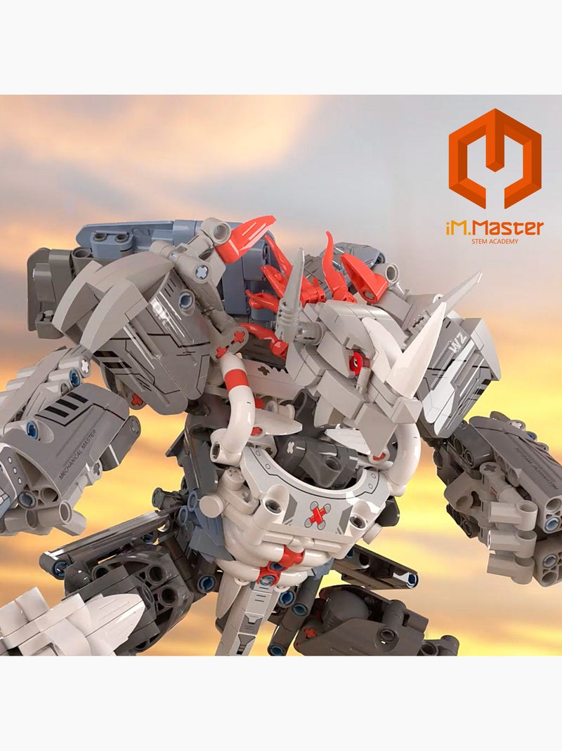 Im.master conjunto de construção do robô rhino - 965 peças. N/D - Kiabi