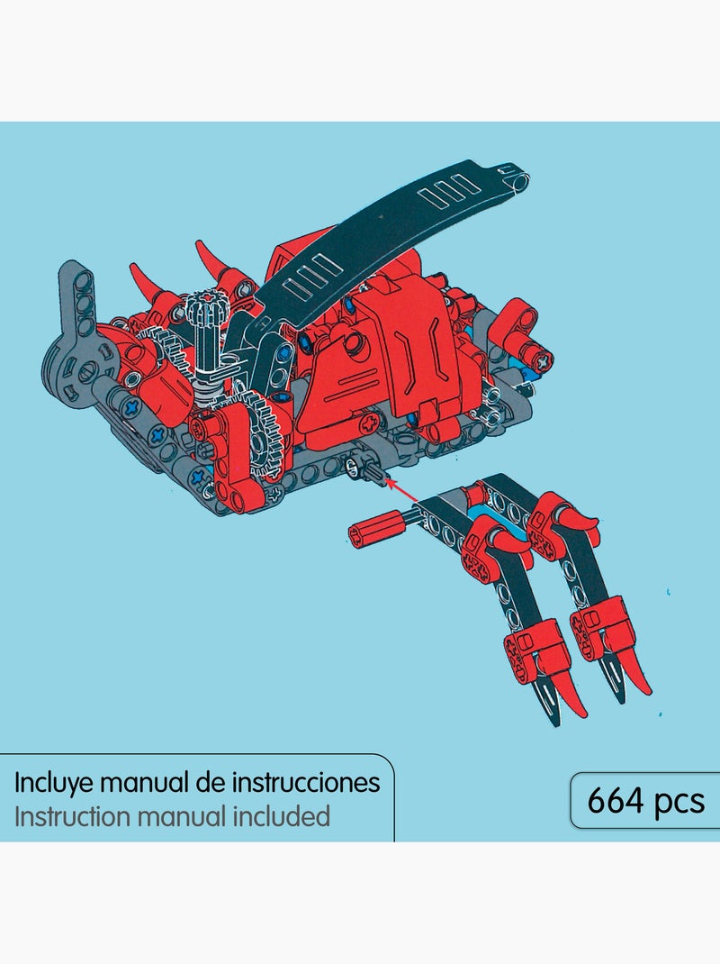 Im.master conjunto de construção lançador de mísseis scorpion - 664 peças. N/D - Kiabi