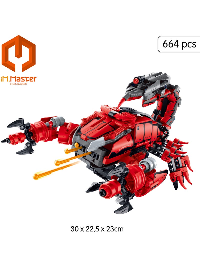 Im.master conjunto de construção lançador de mísseis scorpion - 664 peças. N/D - Kiabi
