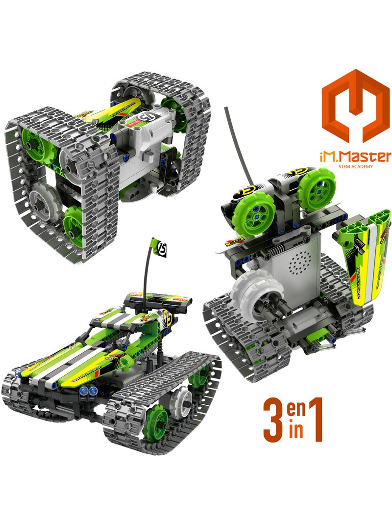 Im.master conjunto de construção robô acrobático 3 em 1 com controlo remoto - 353 peças N/D - Kiabi